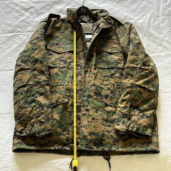 Rothco Woodland Digital M-65 Field Jacket Size 2XL - Picture 7 of 7